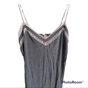 Victoria’s Secret gray size large pajama camisole tank top
